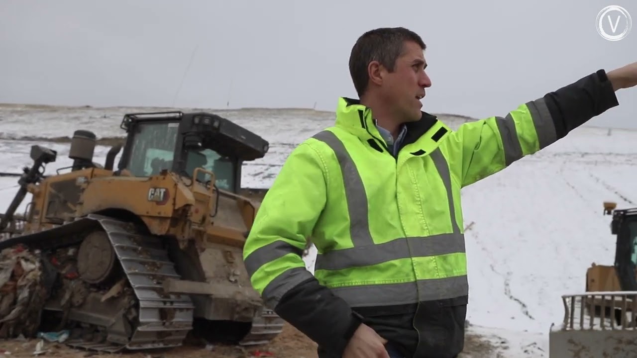 Inside the expanded Casella landfill in Coventry