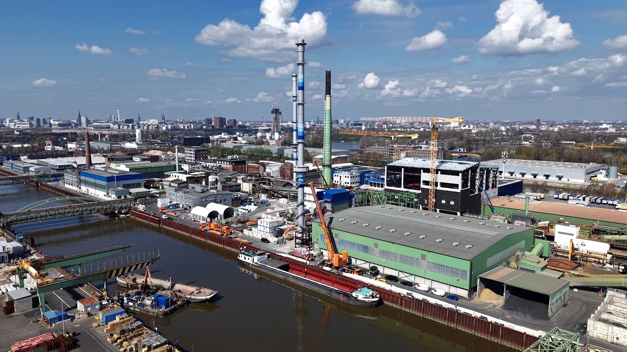 Complex Recycling Hamburg: Delivery of the TBRC at Aurubis