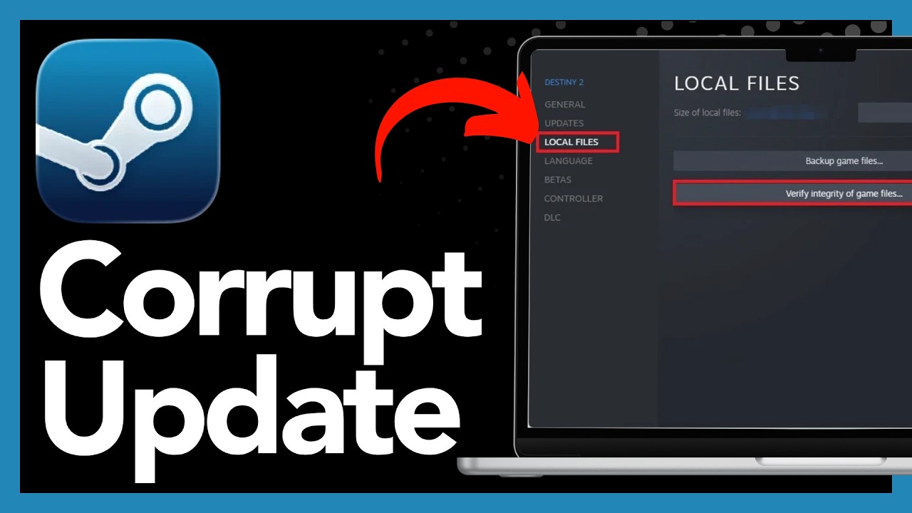 How To Fix Steam Corrupt Update Files - Step By Step