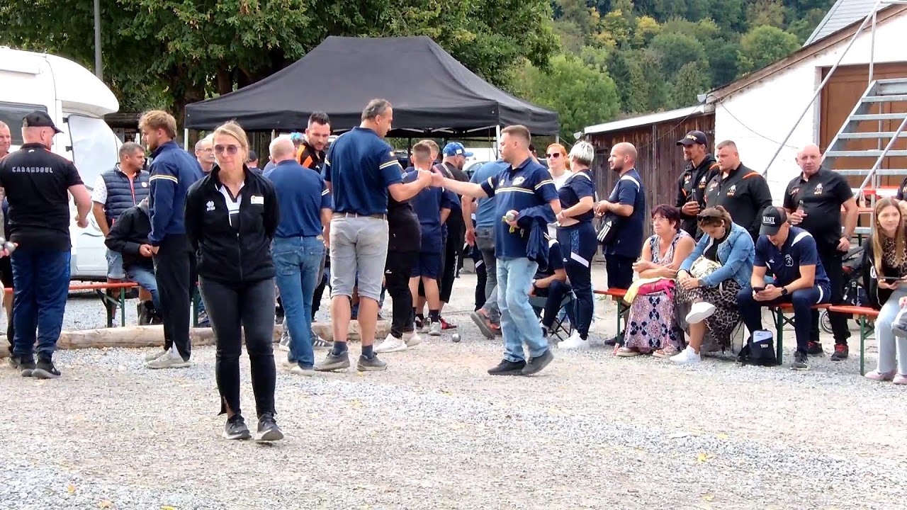 Pétanque 2025: CFI Durbuy, 1/2 finale hommes
