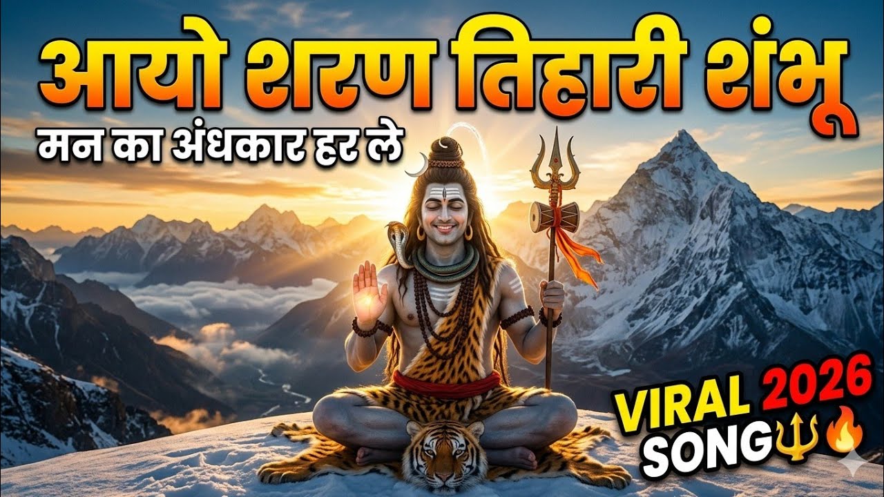 Shambhu Tu Taare 🔥 | Mahadev Rap Song 2026 | Har Har Shambhu