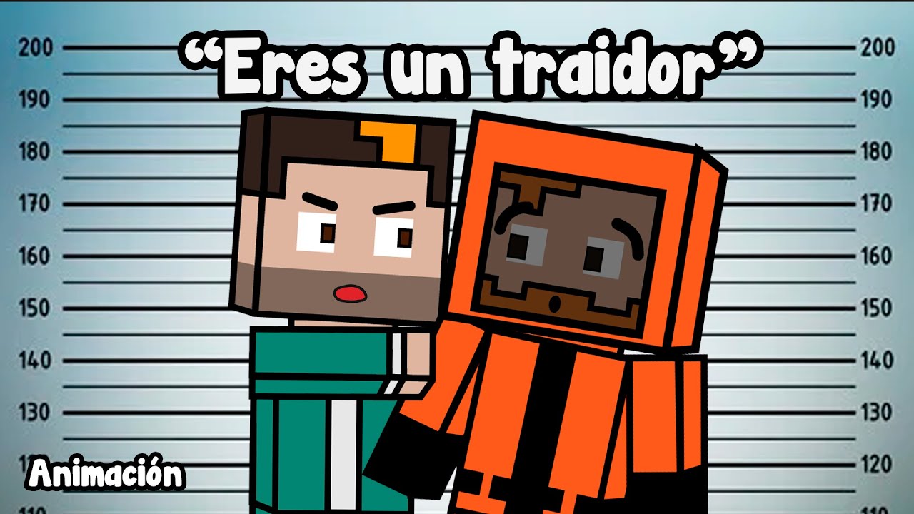 Auron y Noni son interrogados por Ibai - Animación de Squid Craft Games
