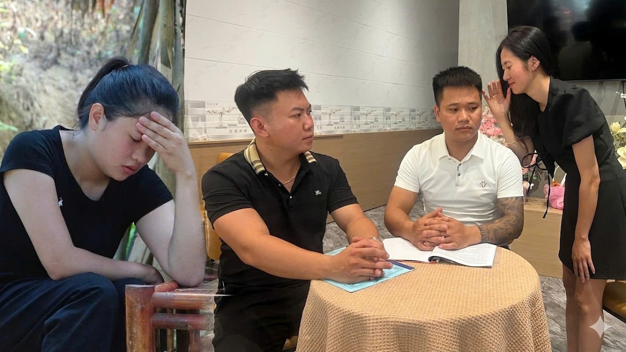 What did the mysterious woman just reveal to CEO John?