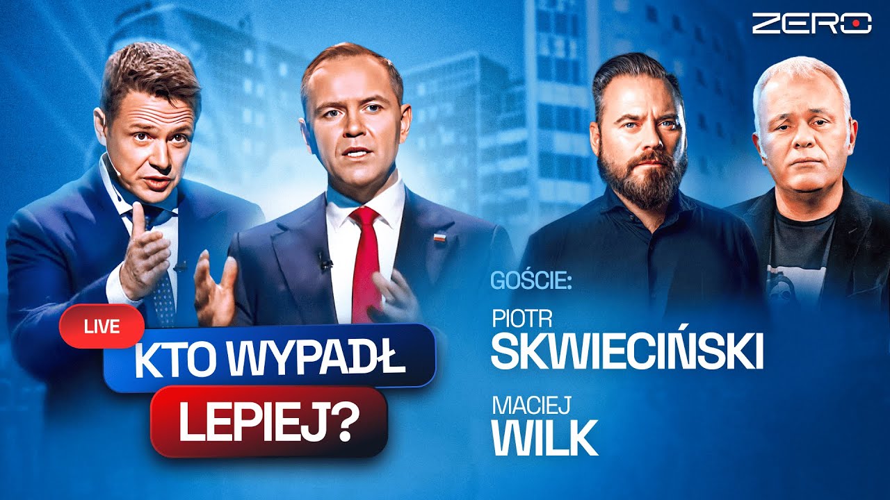 STUDIO PO DEBACIE TRZASKOWSKI - NAWROCKI. MAZUREK, STANOWSKI, WILK I SKWIECIŃSKI OCENIAJĄ KANDYDAT&Oacute;W
