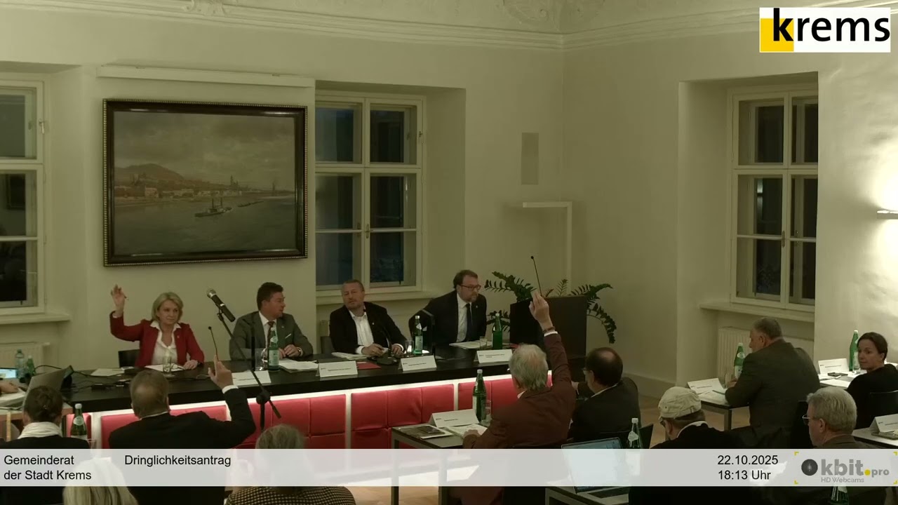 Gemeinderatssitzung 22.10.2025