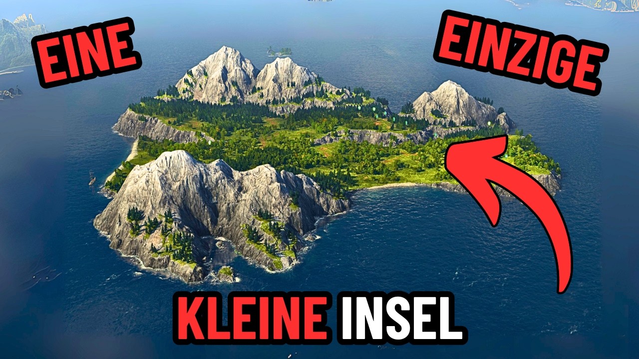 Kann man Anno 1800 auf EINER KLEINEN Insel gewinnen?!