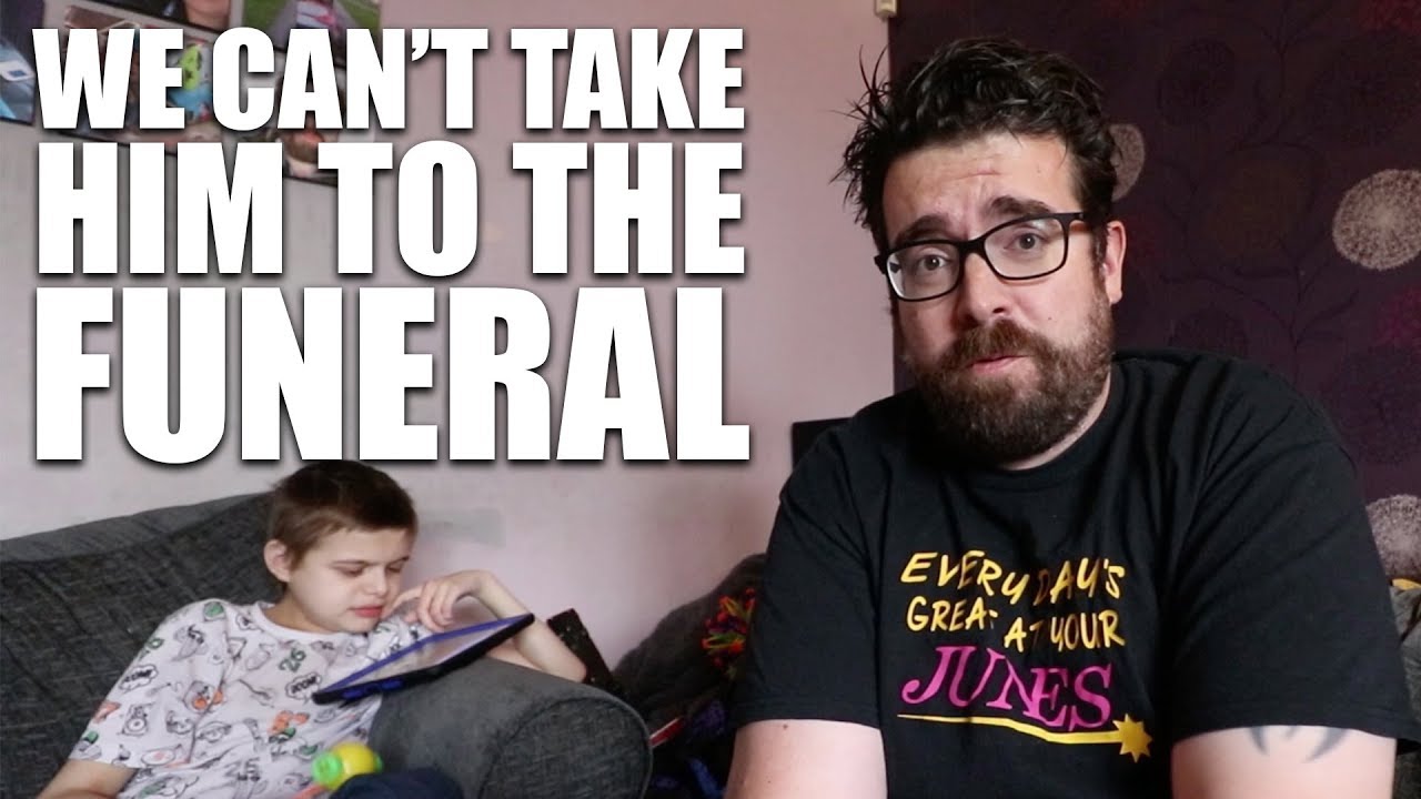 TAKING AN AUTISTIC CHILD TO A FUNERAL | AUTISM FAMILY VLOG