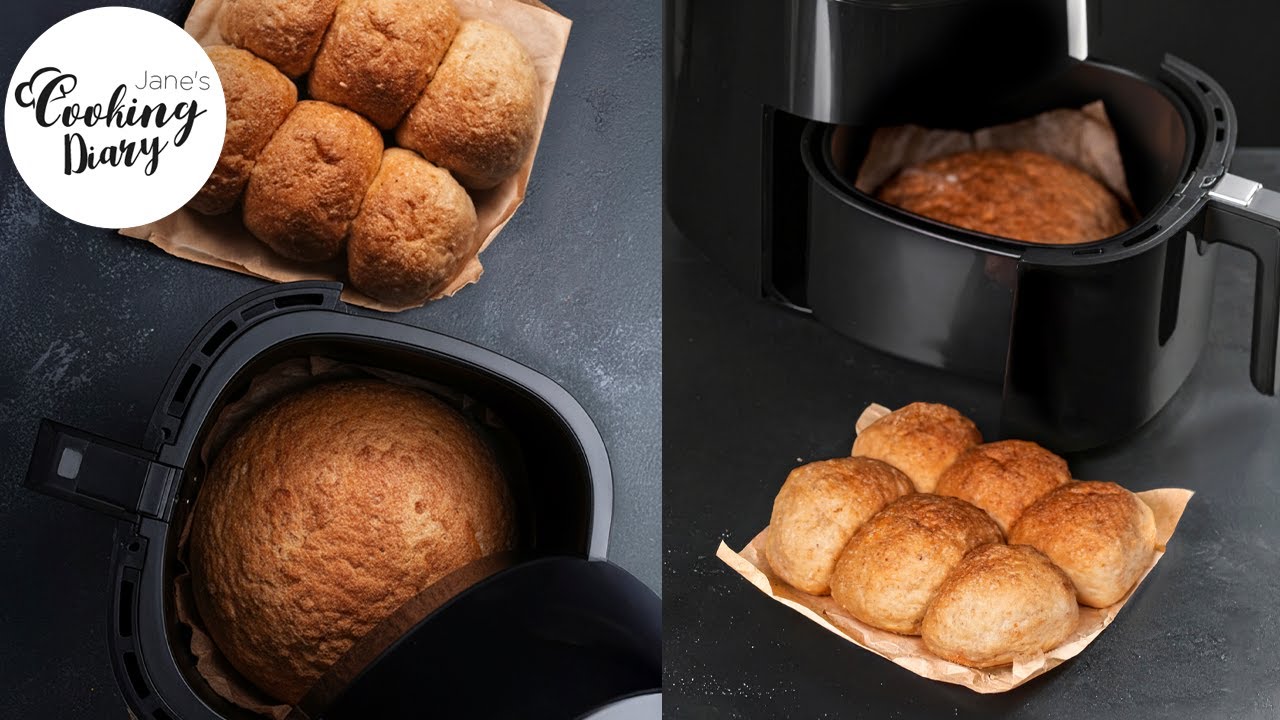 Bread and Buns from the Air Fryer | HOW TO BAKE IN THE AIR FRYER | Air Fryer