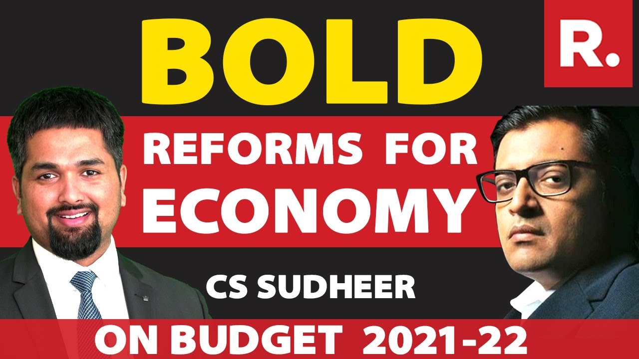 Union Budget 2021 | C S Sudheer Reaction on Republic TV | Budget 2021