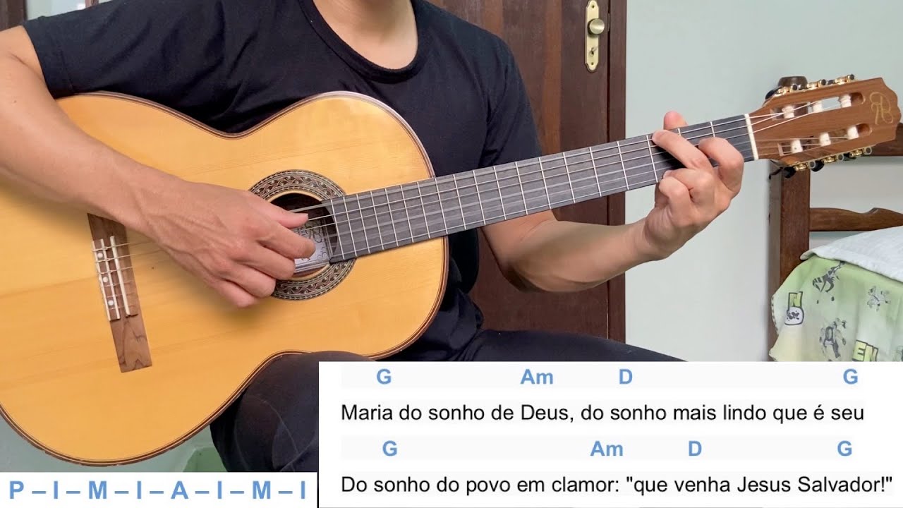 MARIA DO SONHO DE DEUS (música Mariana) | como tocar no violão [letra e cifra]