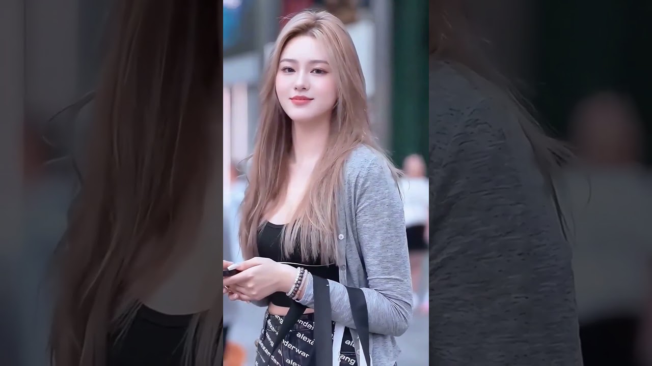 Beautiful chinese girl street fashion stylist outfit #beautiful #fashion #tiktok #shorts #douyin