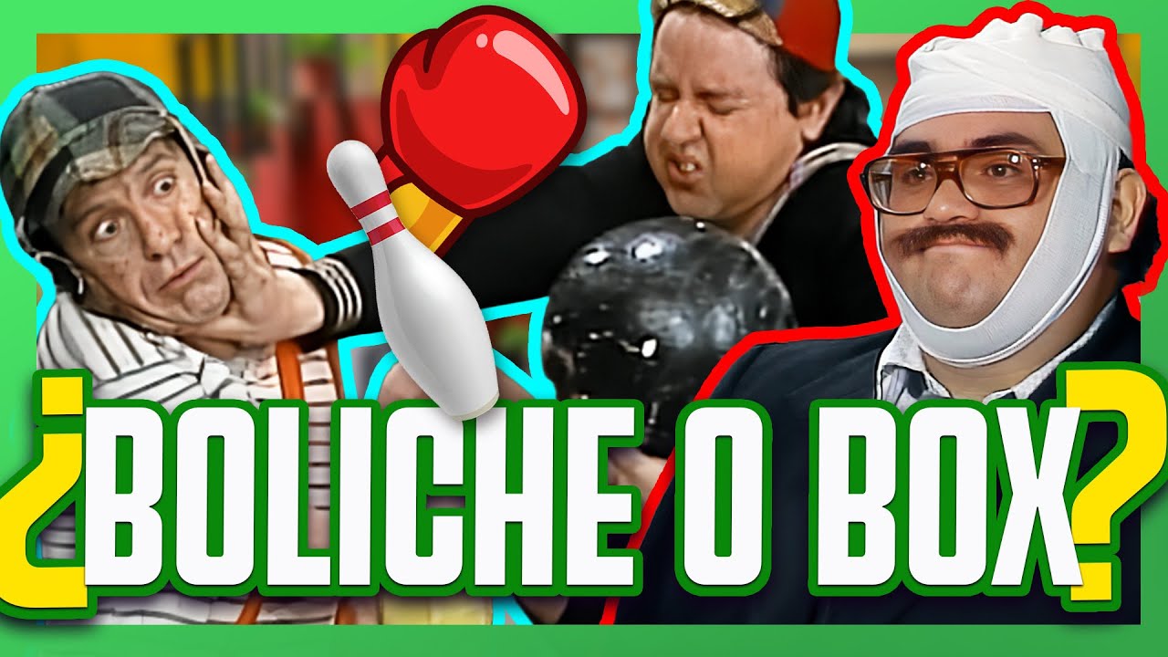 El Chavo se atora con la bola de boliche de Don Ramón