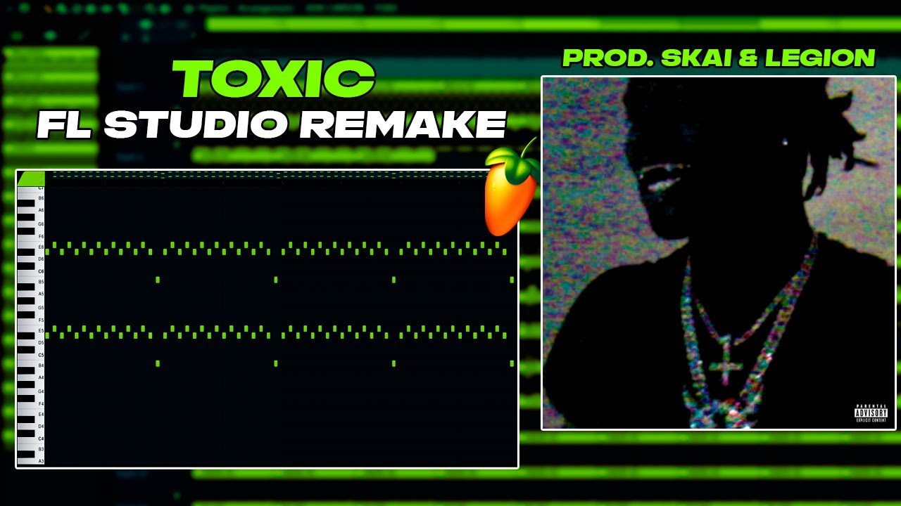 how 'toxic' by ken carson was made + flp