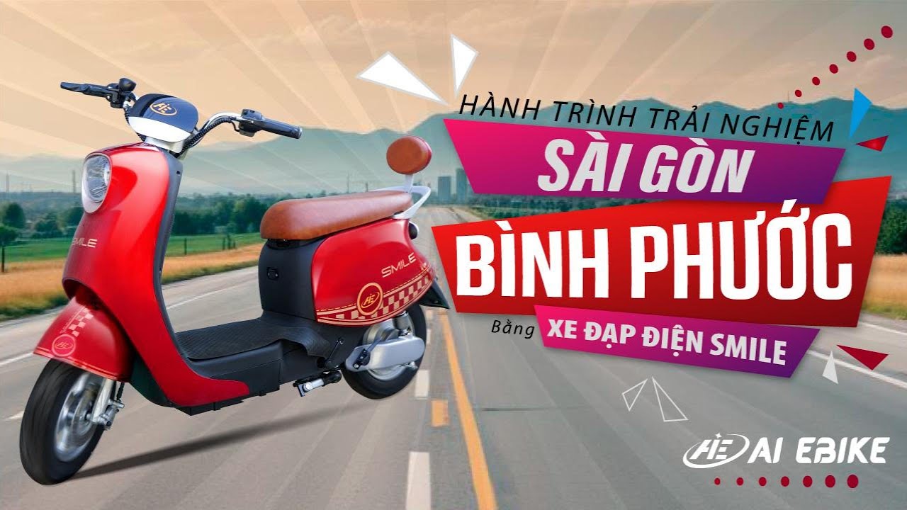 Hành trình trải nghiệm đi từ Sài Gòn - Bình Phước bằng xe đạp điện Smile