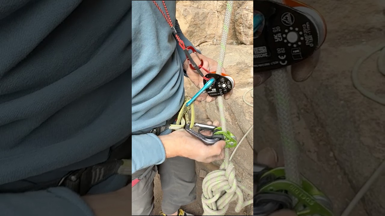 My go-to Top Rope Solo setup: