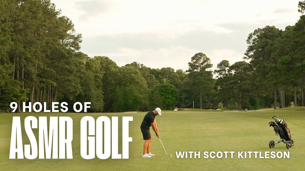 9 Holes of Relaxing Cinematic Golf || OLD MAN AND THE BACK TEE EP. 1