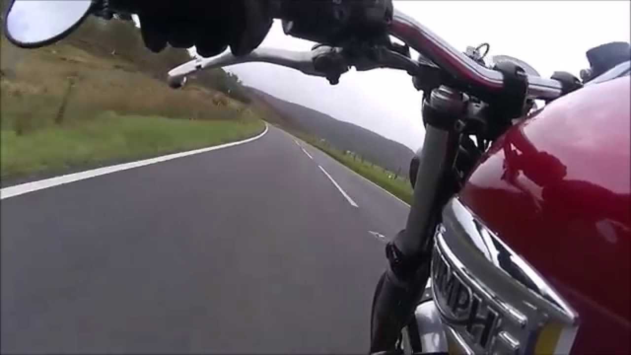 triumph bonneville ride to the ponderosa