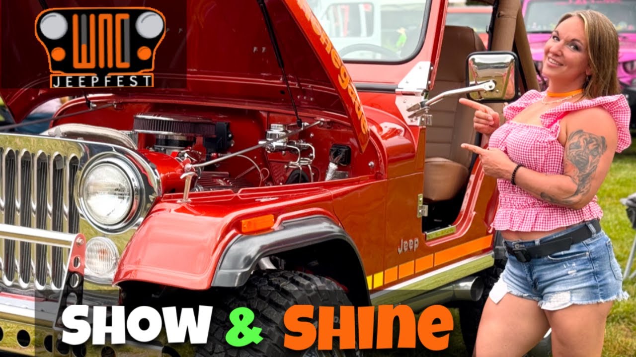 WNC JeepFest 2025 | Show & Shine Highlights + Judging Best Overland Jeep!