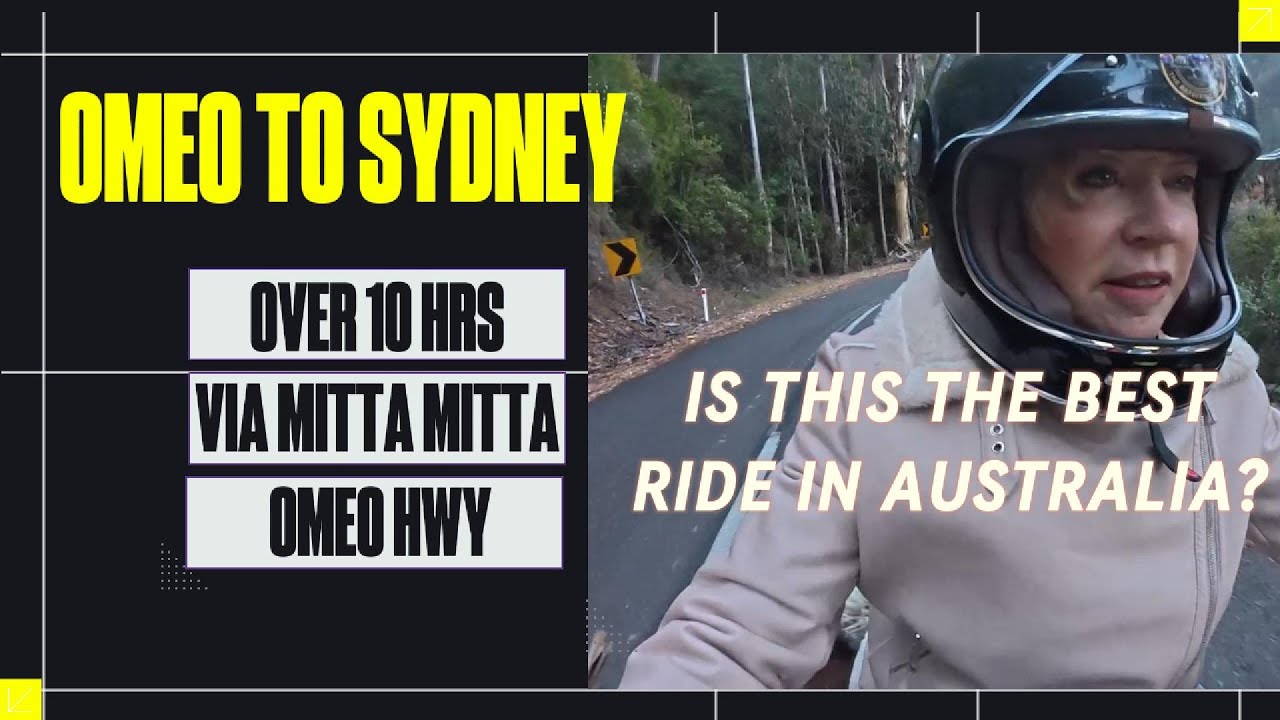 2025- OMEO TO SYDNEY - OVER 10 HOURS WITH WOBBLY BARS - VIA MITTA MITTA- BEST RIDE IIN AUSTRALIA?