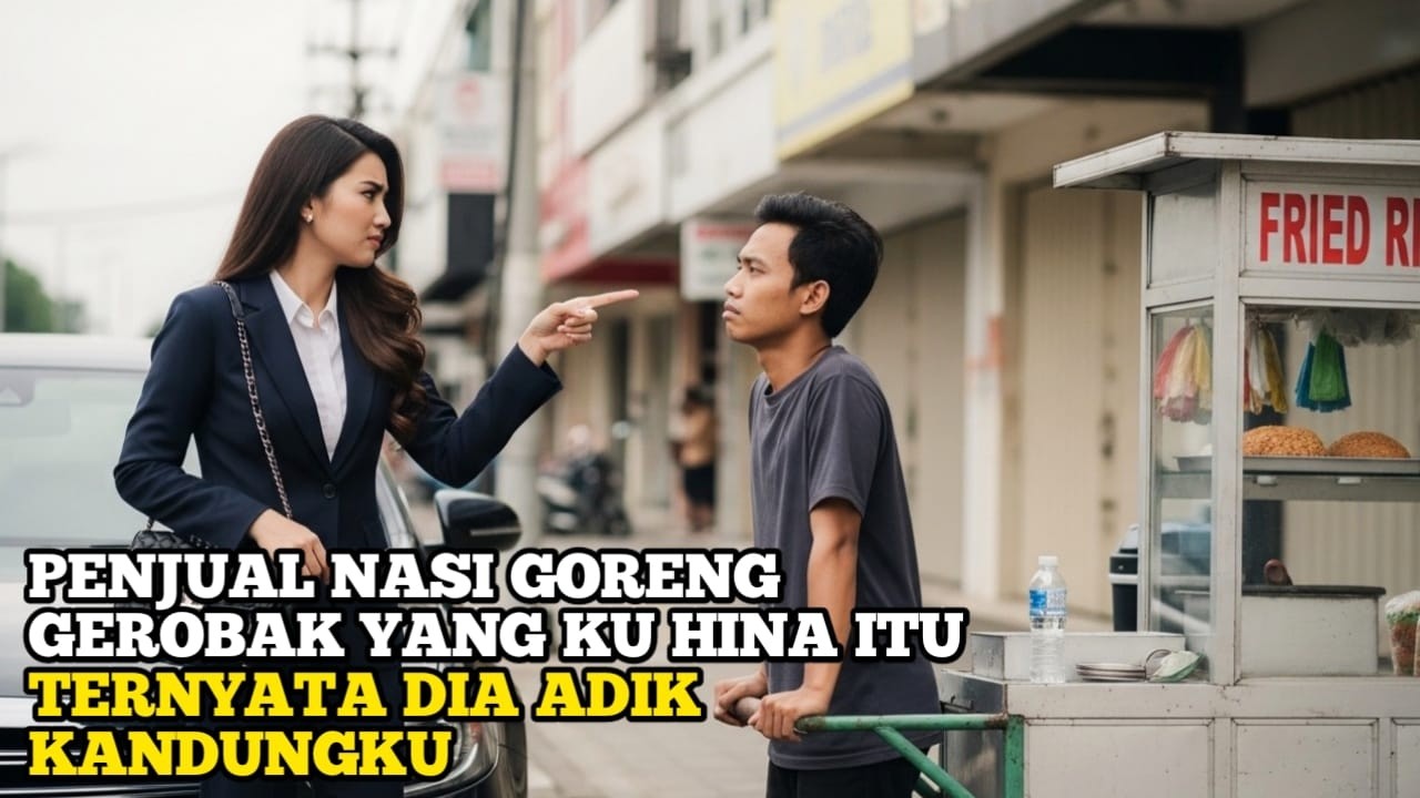 PENJUAL NASI GORENG YANG KUHINA TERNYATA ADIK KADUNGKU YANG SELAMA INI KU CARI