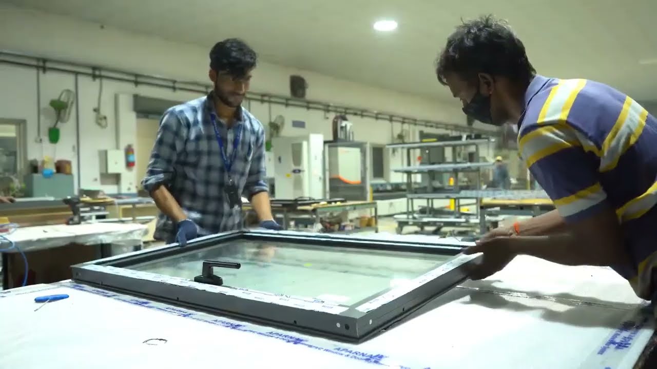 Manufacturing process of Alteza Aluminium Windows and Doors