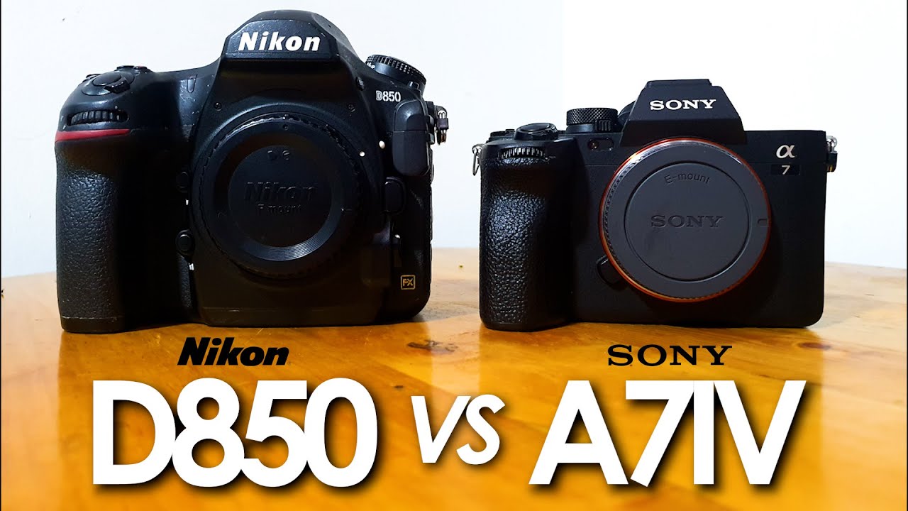 NIKON D850 VS SONY A7IV ¿ CUAL ES MEJOR ?