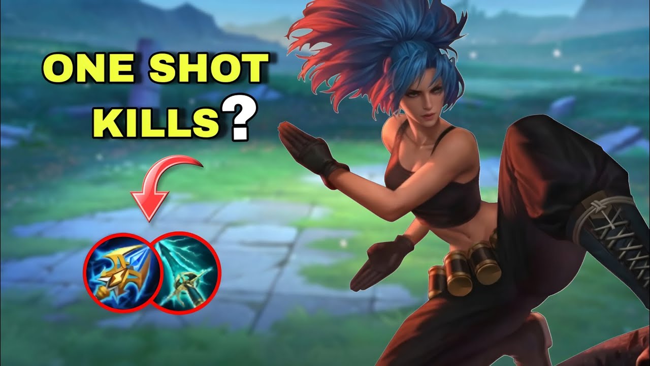 Karina Gameplay Mobile Legends Bang Bang 😈 | One Shot Kills 😈😱 | Top 1 Global Build MLBB 😱