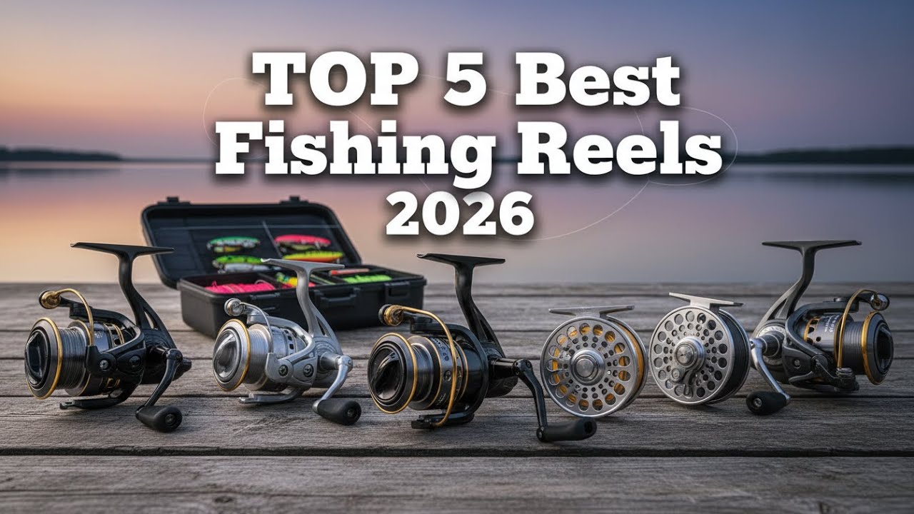 Top 5 Best Fishing Reels in 2026 (Freshwater & Saltwater Reviewed)