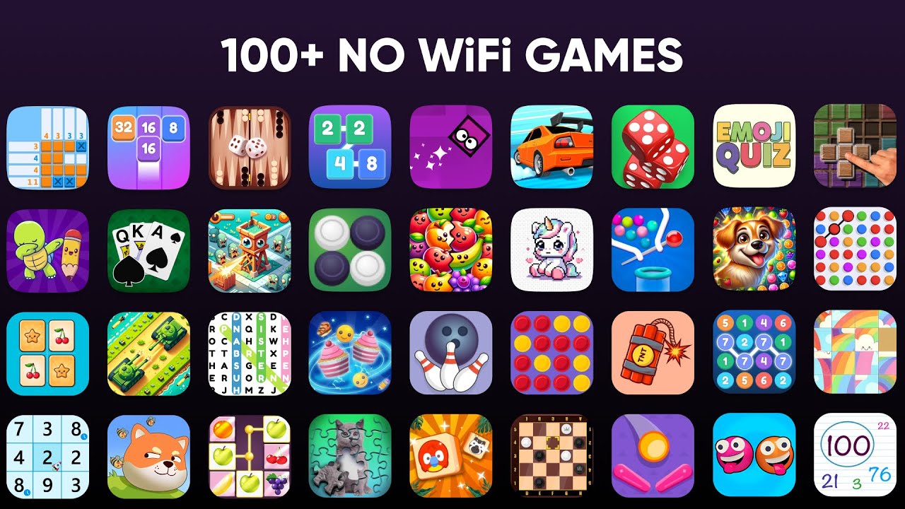 Offline games - no wifi - fun - part 3