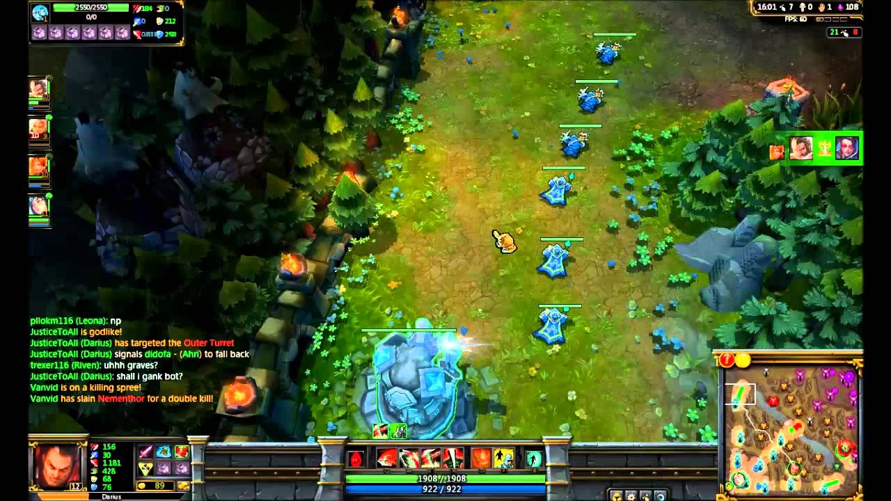 League Of Legends Darius Ownage!