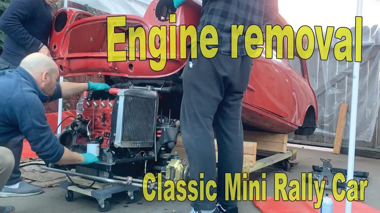 Classic mini engine removal without engine hoist