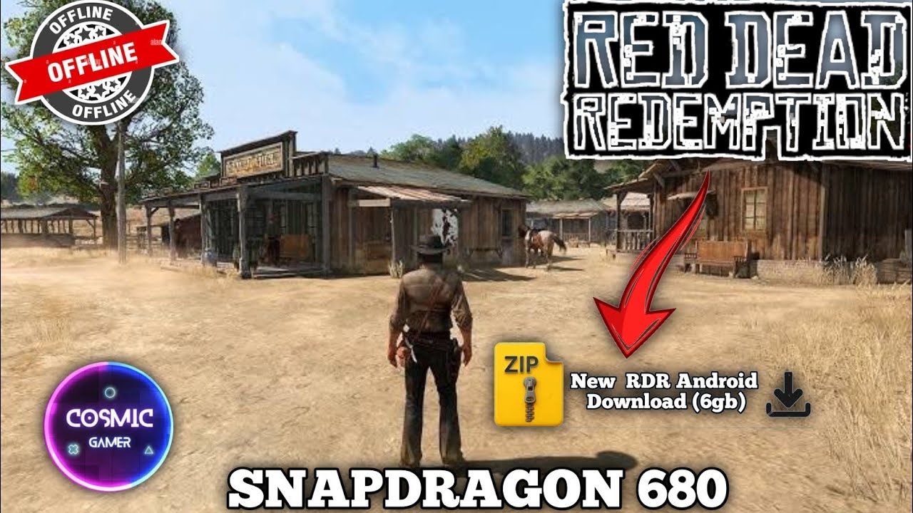 RELEASE  Red Dead Redemption On  Mobile Snapdragon 680/4Gb Ram 
