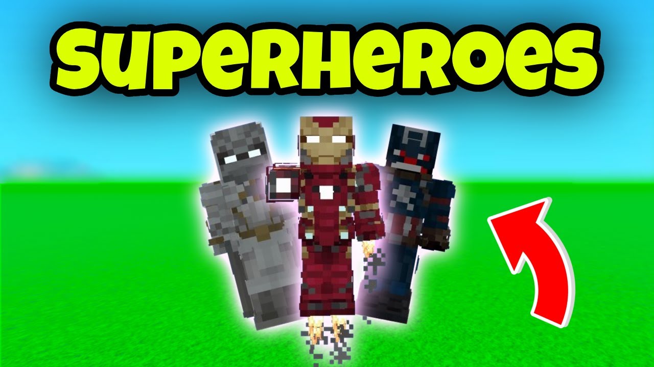 What Happens When You Add SUPERHERO Powers to Minecraft MODS?
