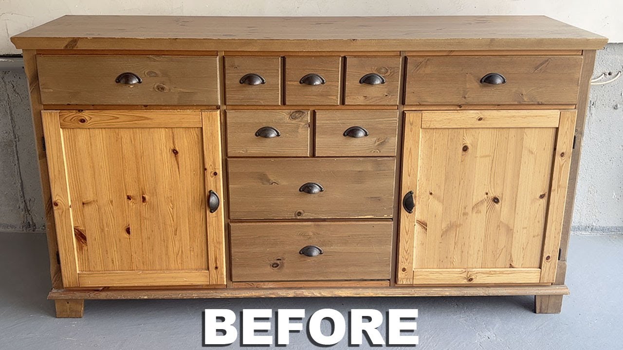 Restoring a Discontinued IKEA Sideboard