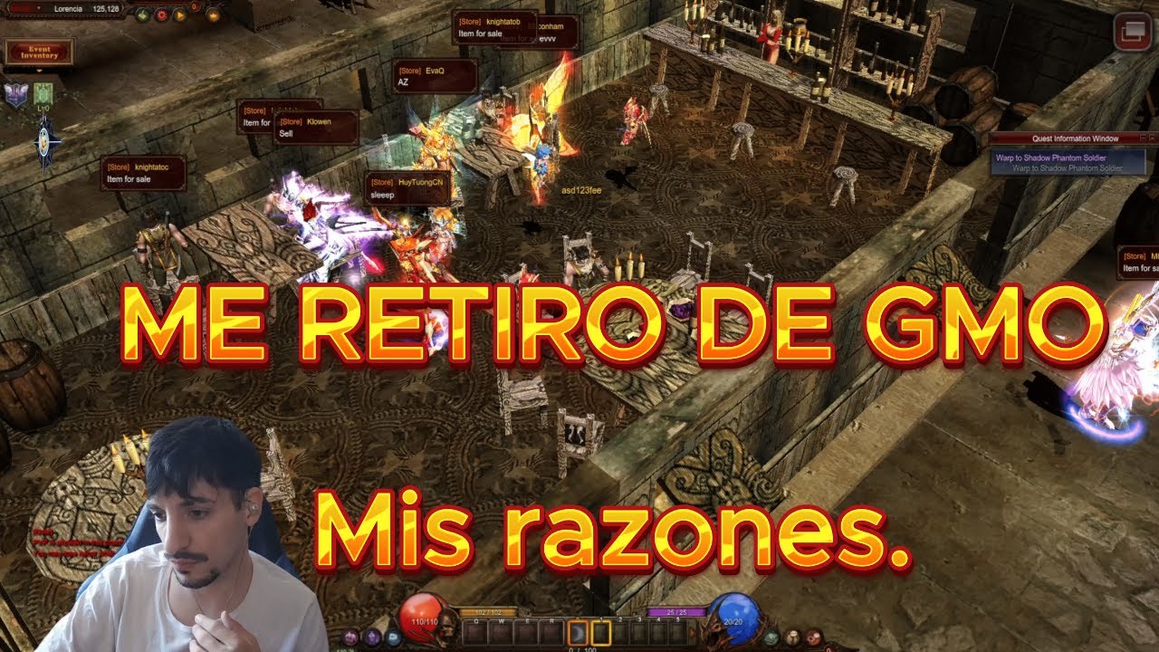 ME RETIRO DE GMO muchachos, Mis razones. 🧙&zwj;♂️🌍 - Mu Online - Webzen
