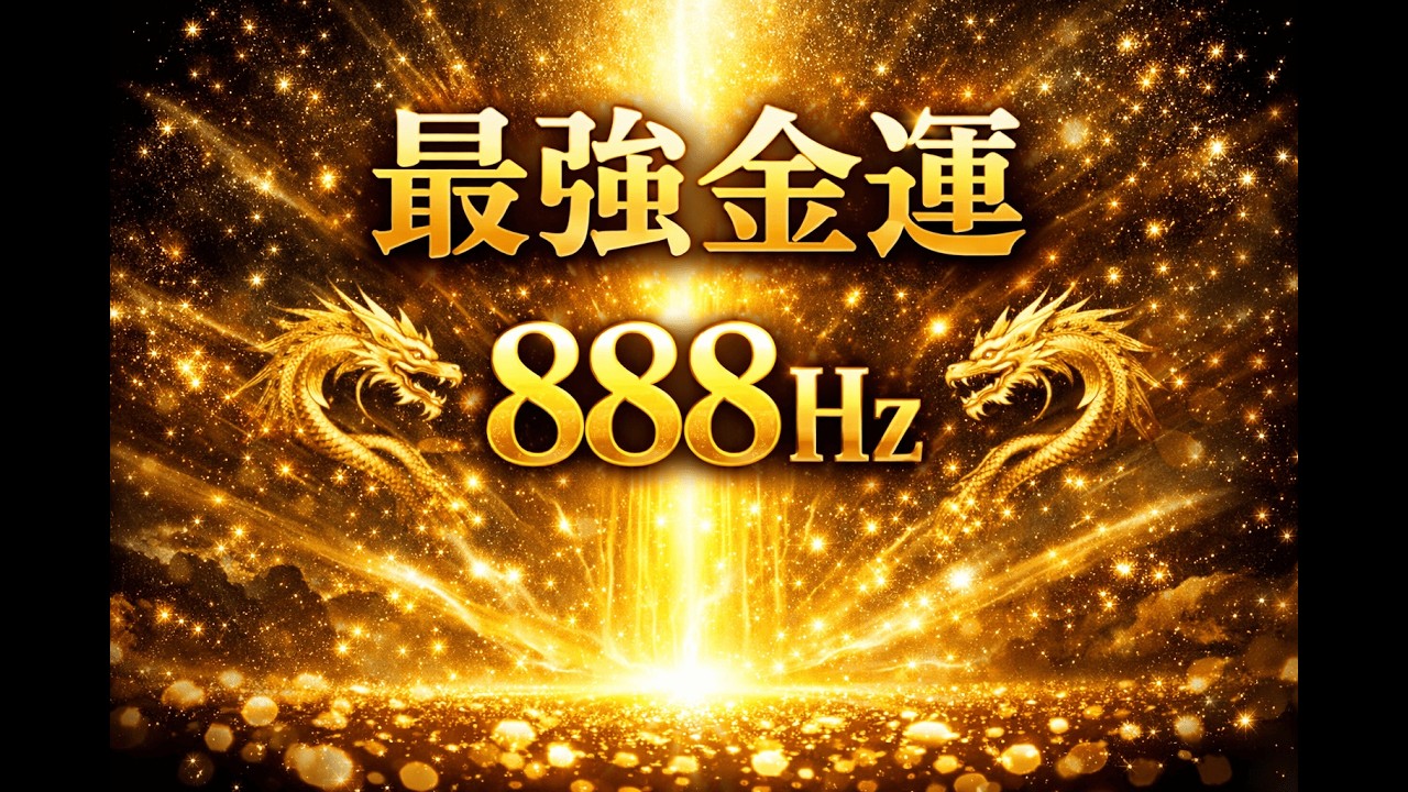 【削除覚悟】15分で宇宙銀行接続！金運龍神波動BGM