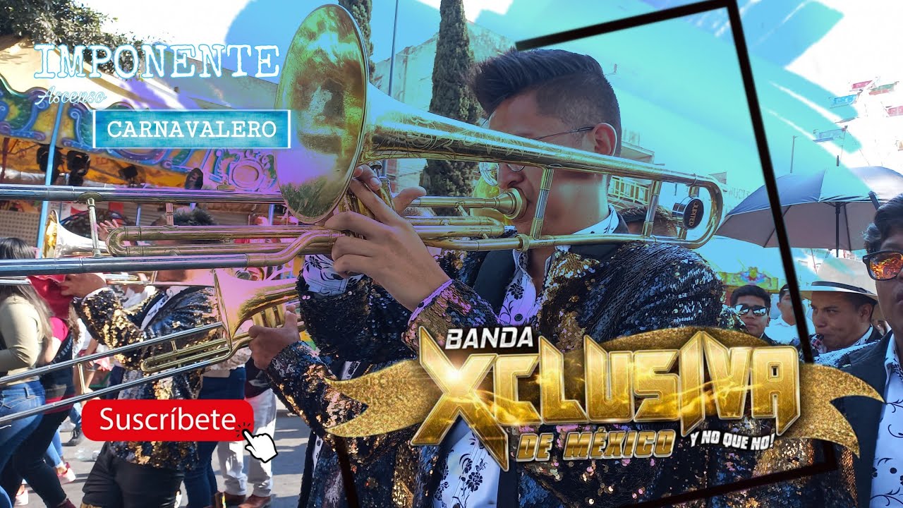 Charros Reales | Banda La Xclusiva De Mexico | Cumbia Torera | Santiago Acahualtepec Carnaval  2022