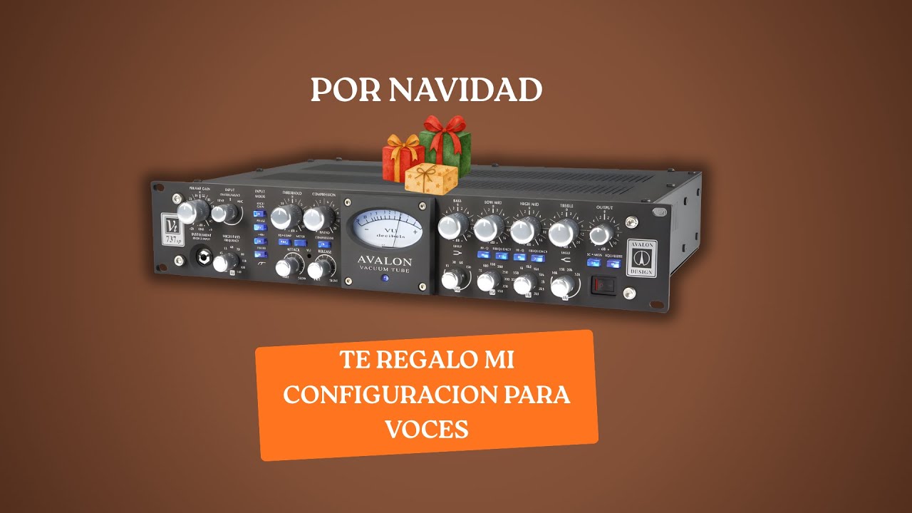 SETTING PARA GRABAR VOCES CON AVALON 737 HARDWARE Y PLUGIN