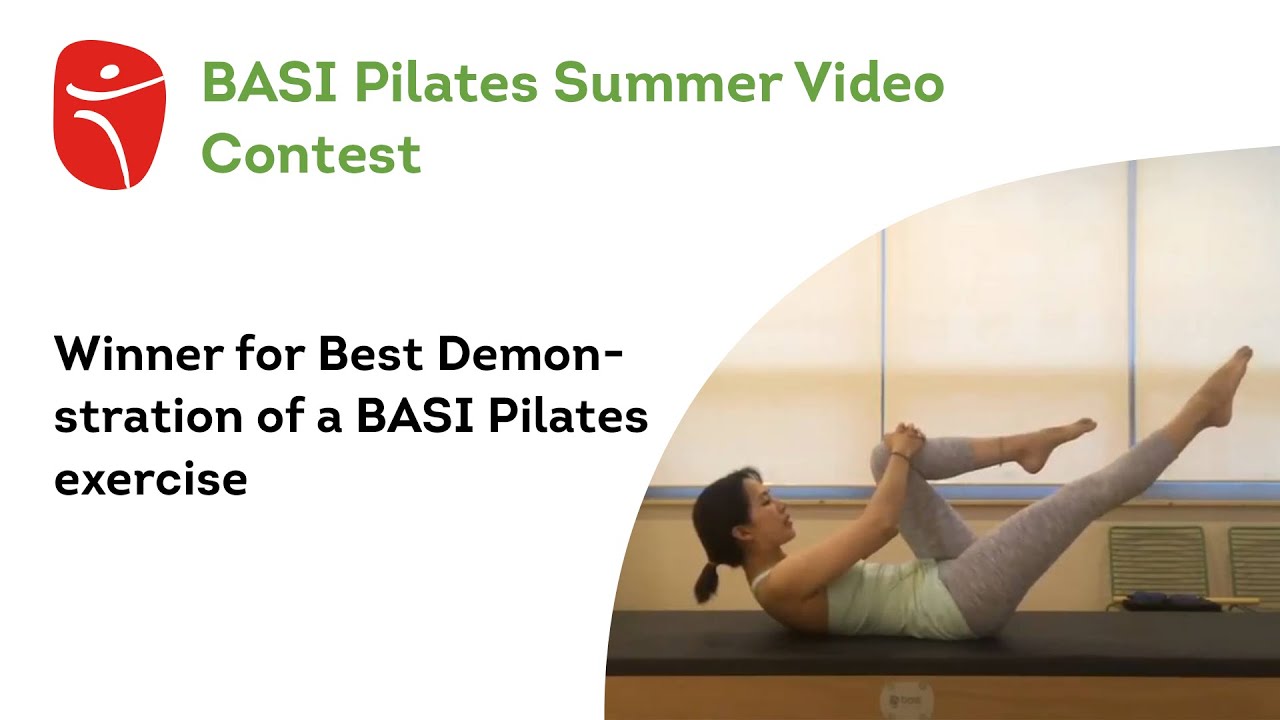 BASI Pilates Summer Video Contest Winner for Best Demonstration of a BASI Pilates exercise