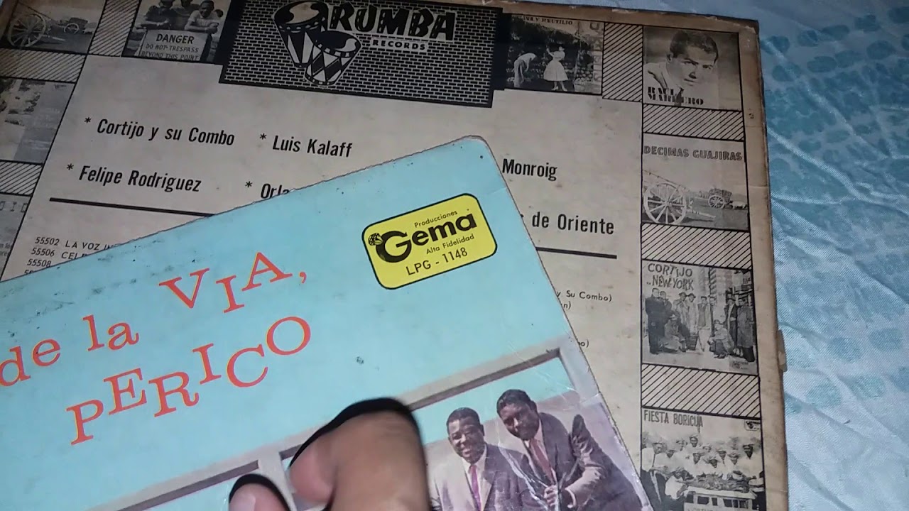 Historia del disco de Quitate de la Via Perico de Cortijo y su Combo e Ismael Rivera del año 1961