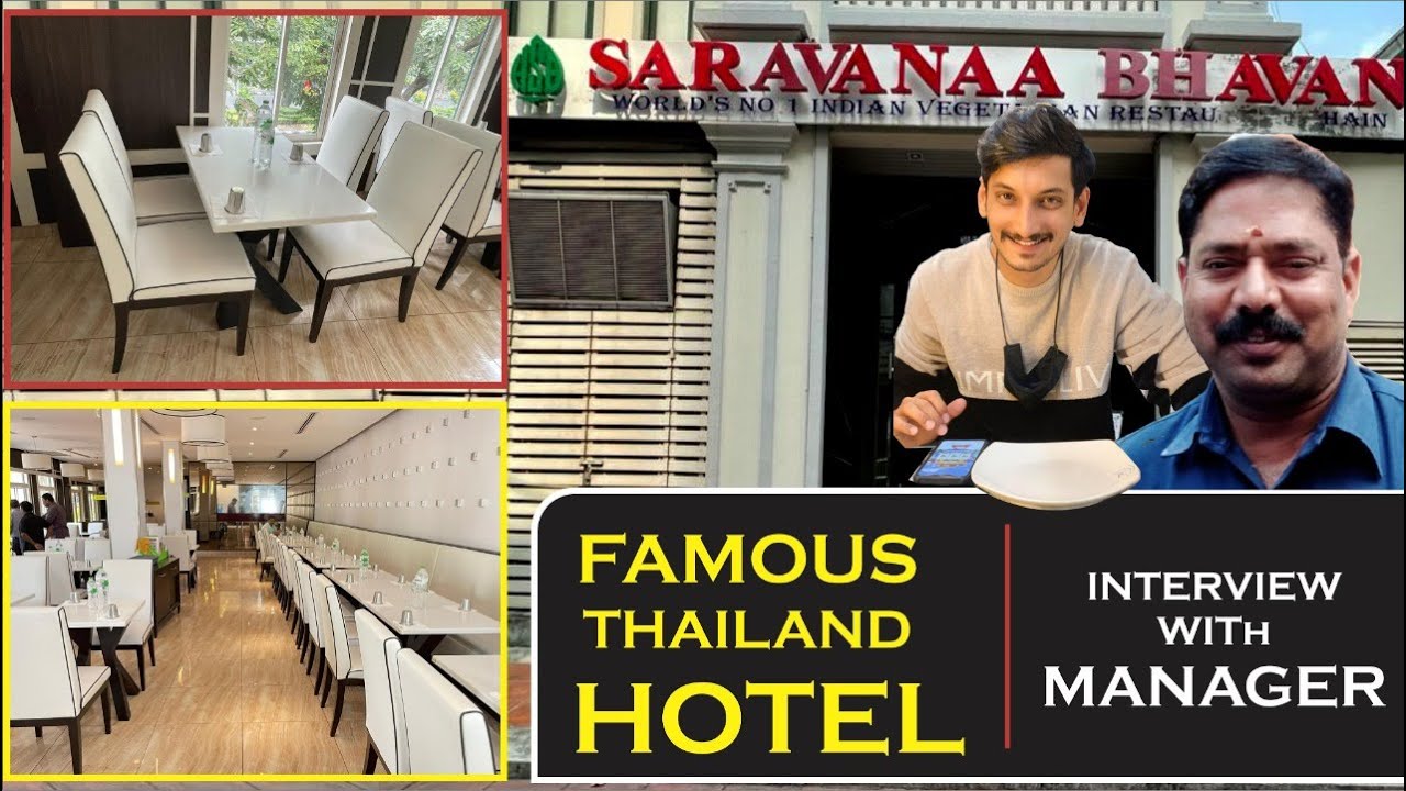 Saravana Bhavan | South Indian Vegetarian Restaurant 2021 | Manager Interview