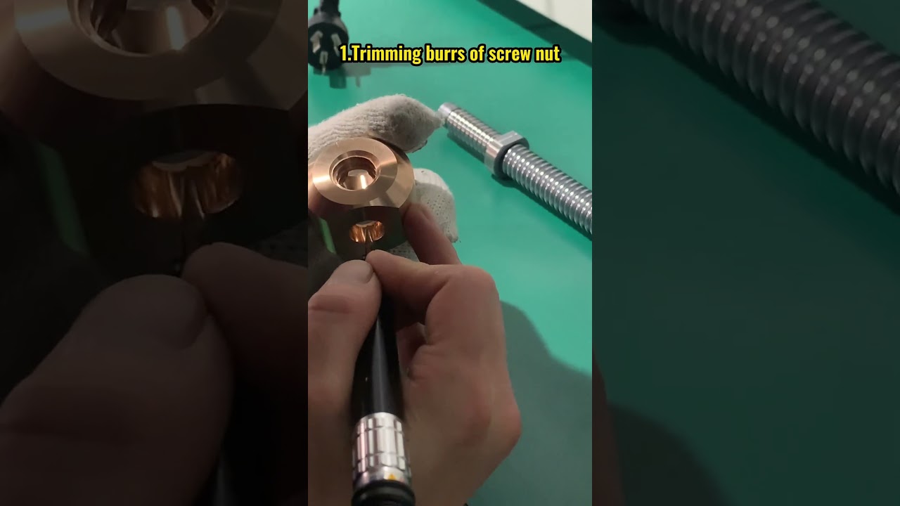 Trapezoidal Screw Nut Installation