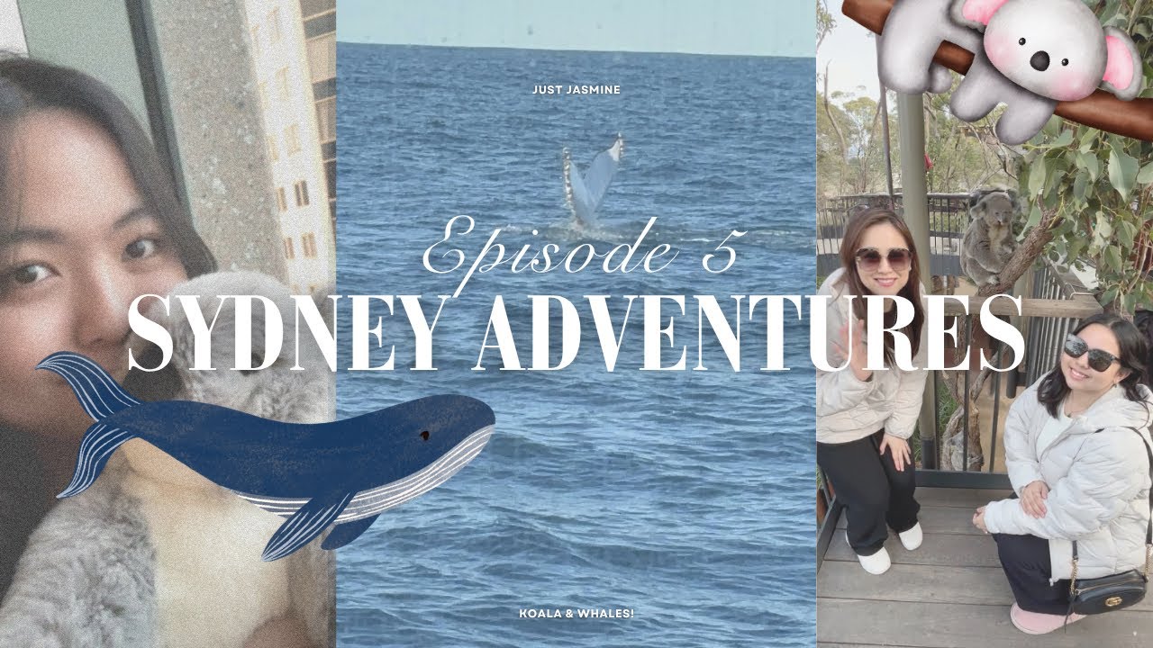 Sydney, Australia Travel Diaries (Ep. 05 - Taronga Zoo Koalas & Whale Watching)