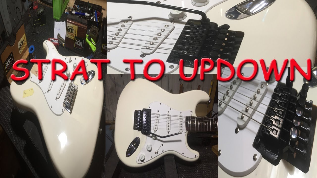 STRAT TO FULL UPDOWN #FLOYDROSE TREMOLO