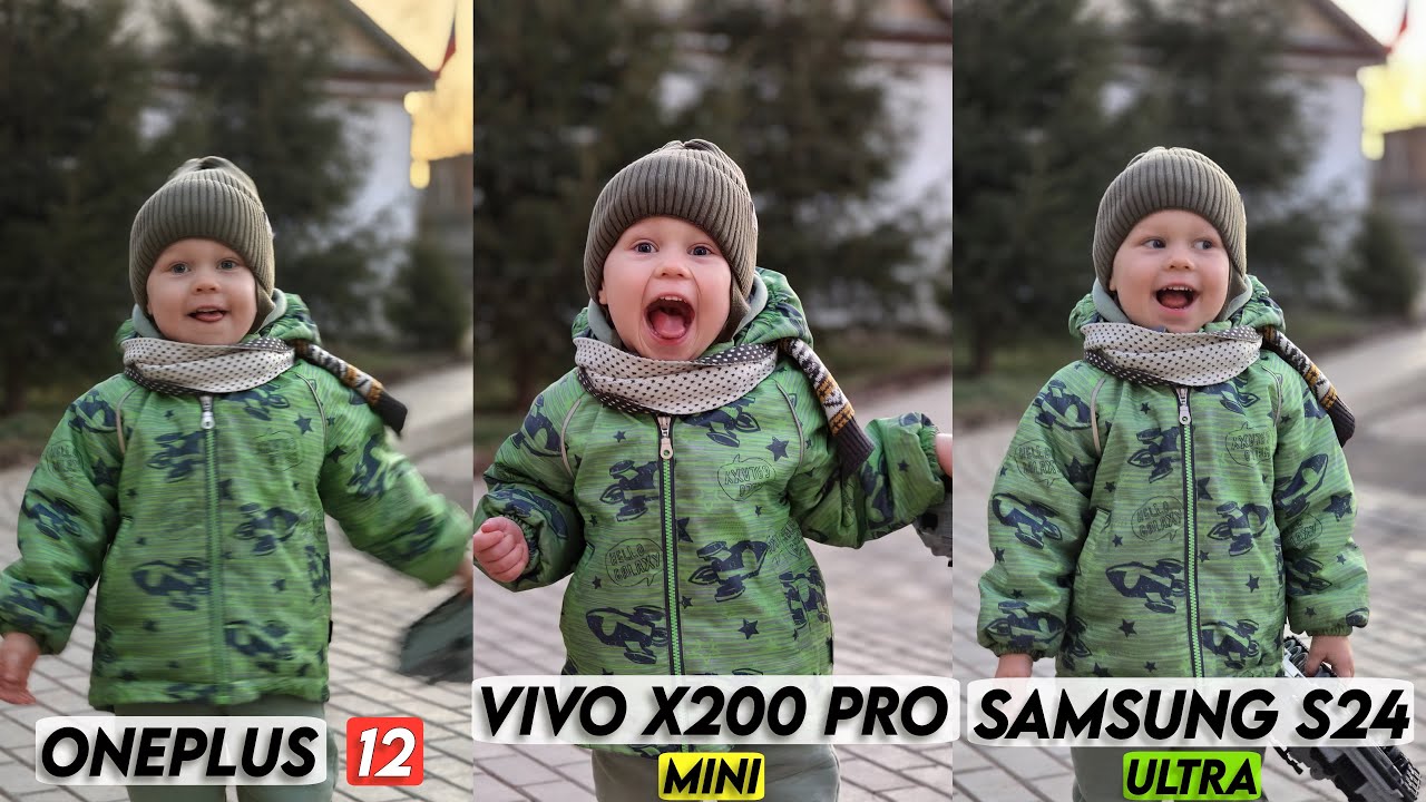 Oneplus 12 vs Vivo X200 Pro Mini vs Samsung S24 Ultra | Тест камер