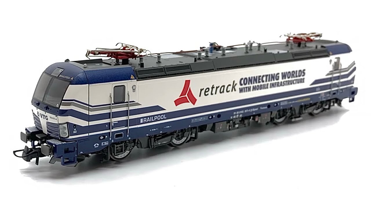 Modellbemutató: Roco Retrack Vectron