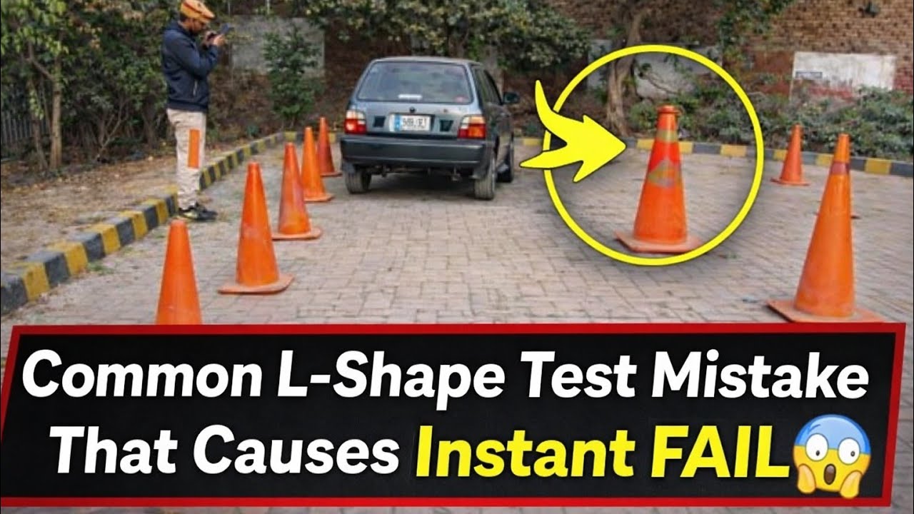 L-Shape Driving Test FAIL | Watch This Before Your Test