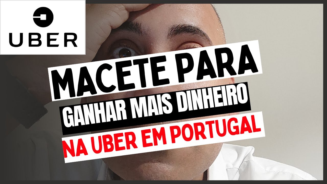 🔴MACETE PARA GANHAR MAIS DINHEIRO NA UBER EM PORTUGAL