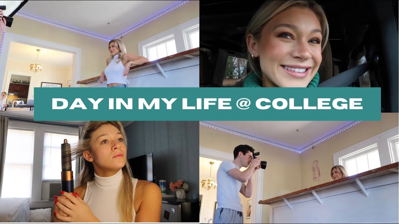 FINALS WEEK + PHOTOSHOOTS | Day in My Life @ College | Elon University Senior Year