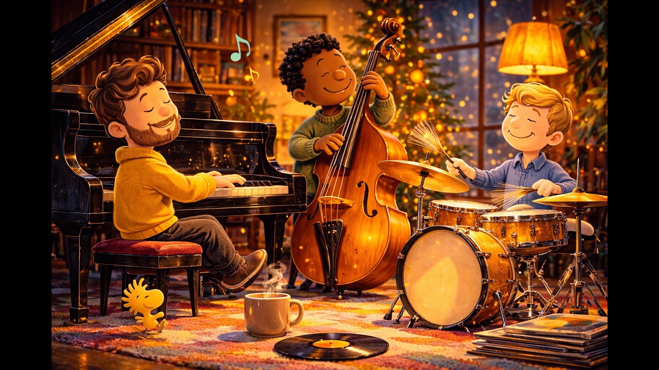 1960's Charlie Brown Styled Jazz for classroom, homework, or around the house